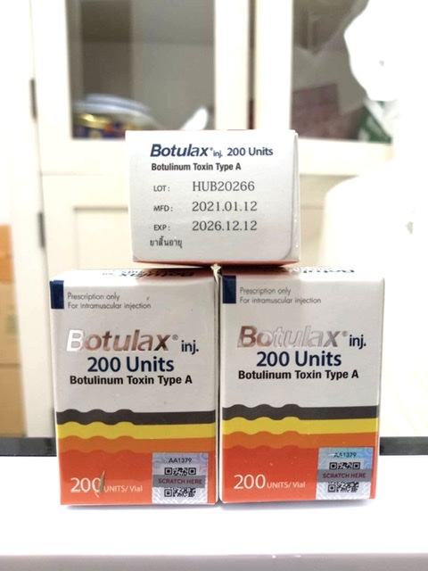 รูปภาพที่2 ของสินค้า : Botulax 200 unit inj รีแพ็กเกท