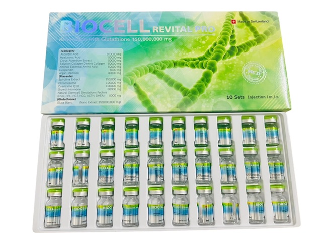 รูปภาพที่#3 ของสินค้า : Biocell Revital Pro Renovation With Glutathione 150,000,000 mg รูปภาพที่3 ของสินค้า : Biocell Revital Pro Renovation With Glutathione 150,000,000 mg